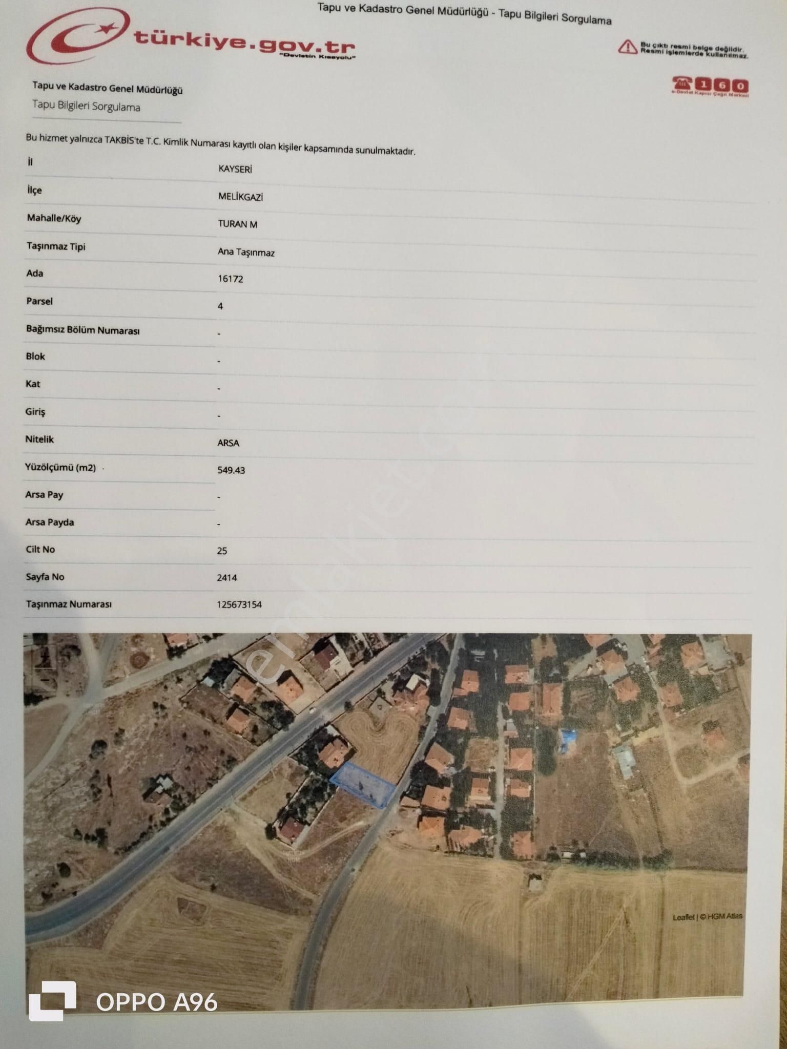 Turan Mahallesinde 2 Adet Satılık Villa Parseli - Görsel 3