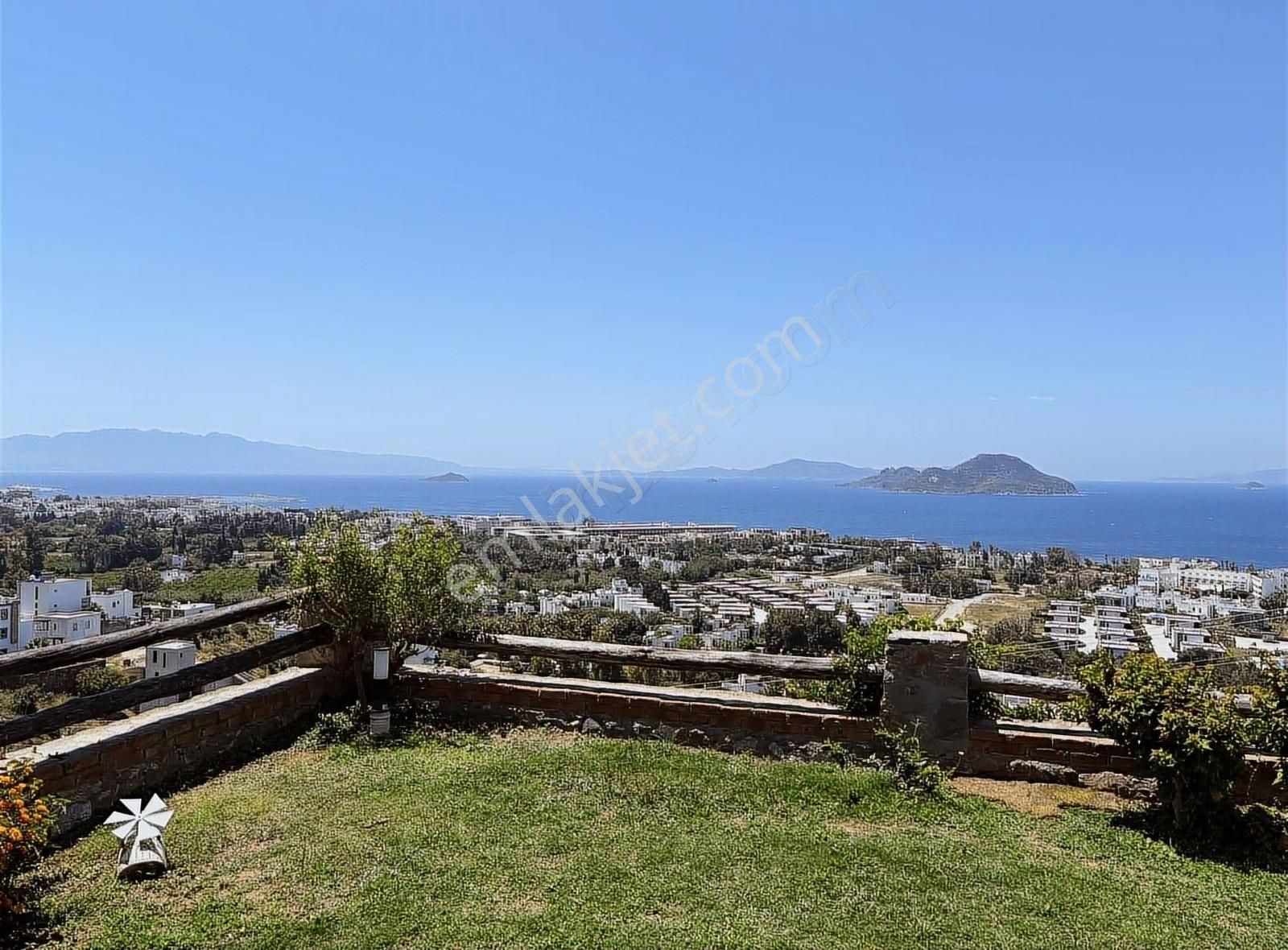 Bodrum Kadıkalesi'nde Deniz Ve Adalar Manzaralı Havuzlu Villa - Görsel 17