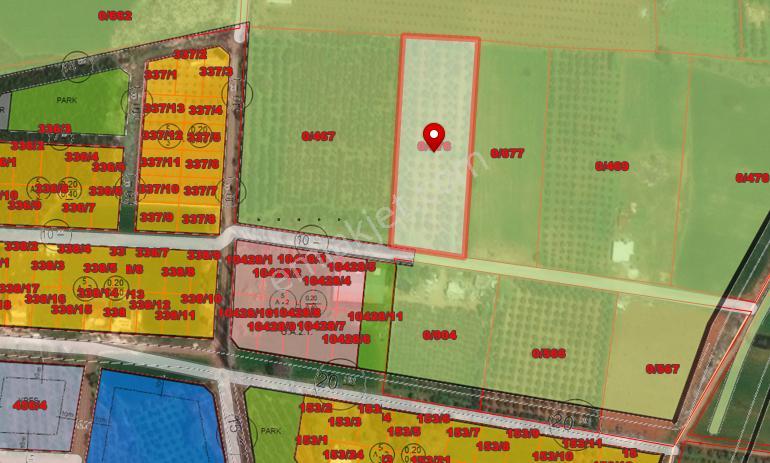 Döşemealtı Çıplaklı Mahallesinde Satılık Zeytin Bahçesi 5718 M2 - Görsel 8