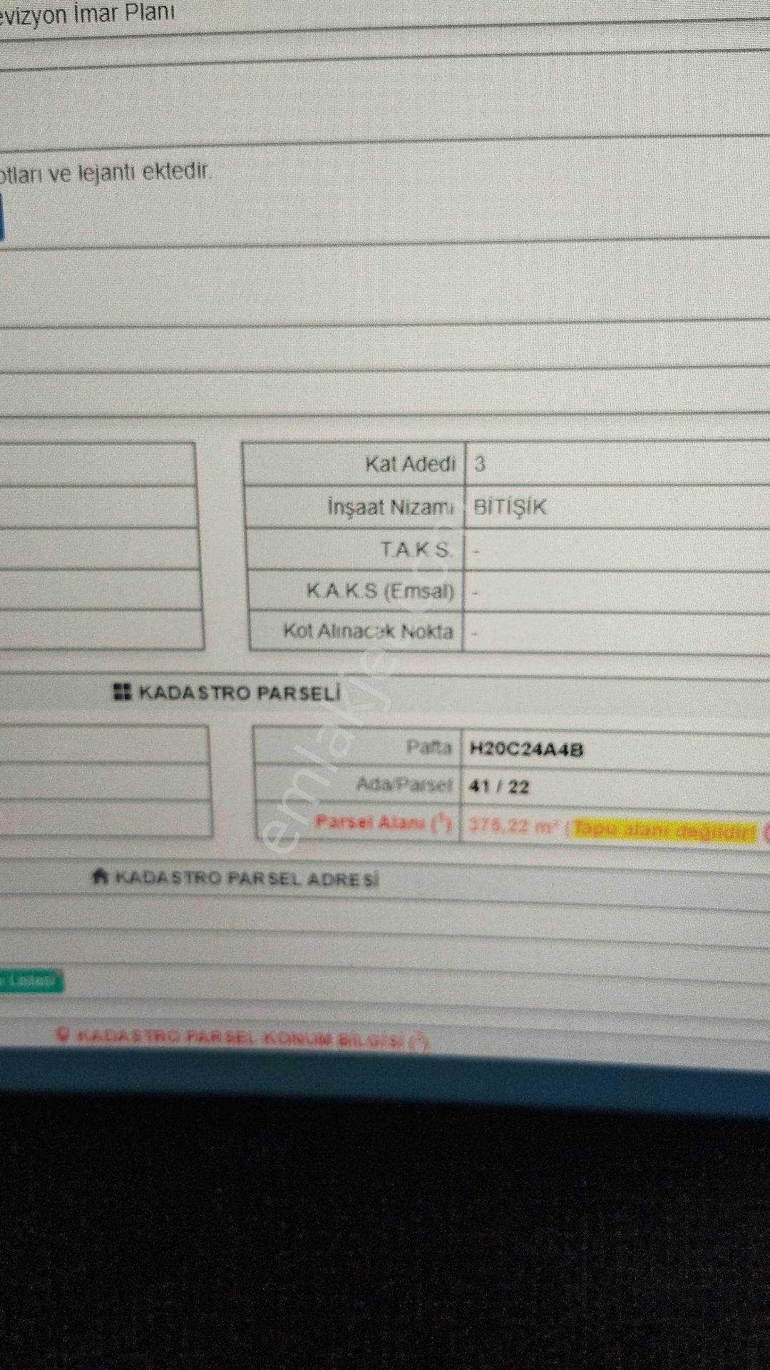 İlçe Merkezinde 380m2 Konut İmarlı Arsa Mustafakemalpaşa Da - Görsel 5