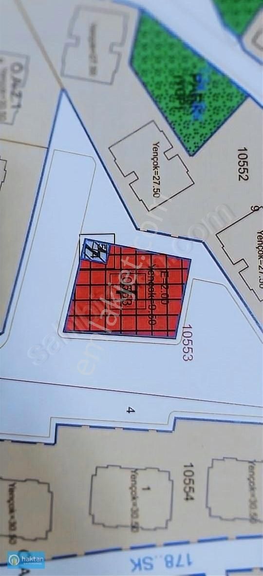Samsun Canik Hasköy Siteler Bölgesi 1215 M2 Satılık Ticari Arsa