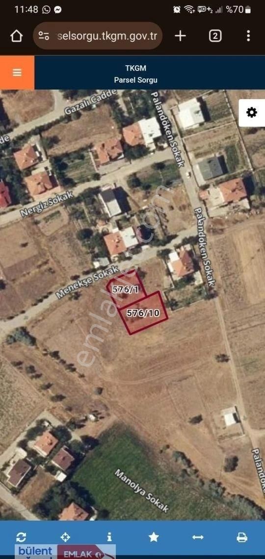Göre Çayırlıkta Villa İmarlı Çift Parsel Arsa