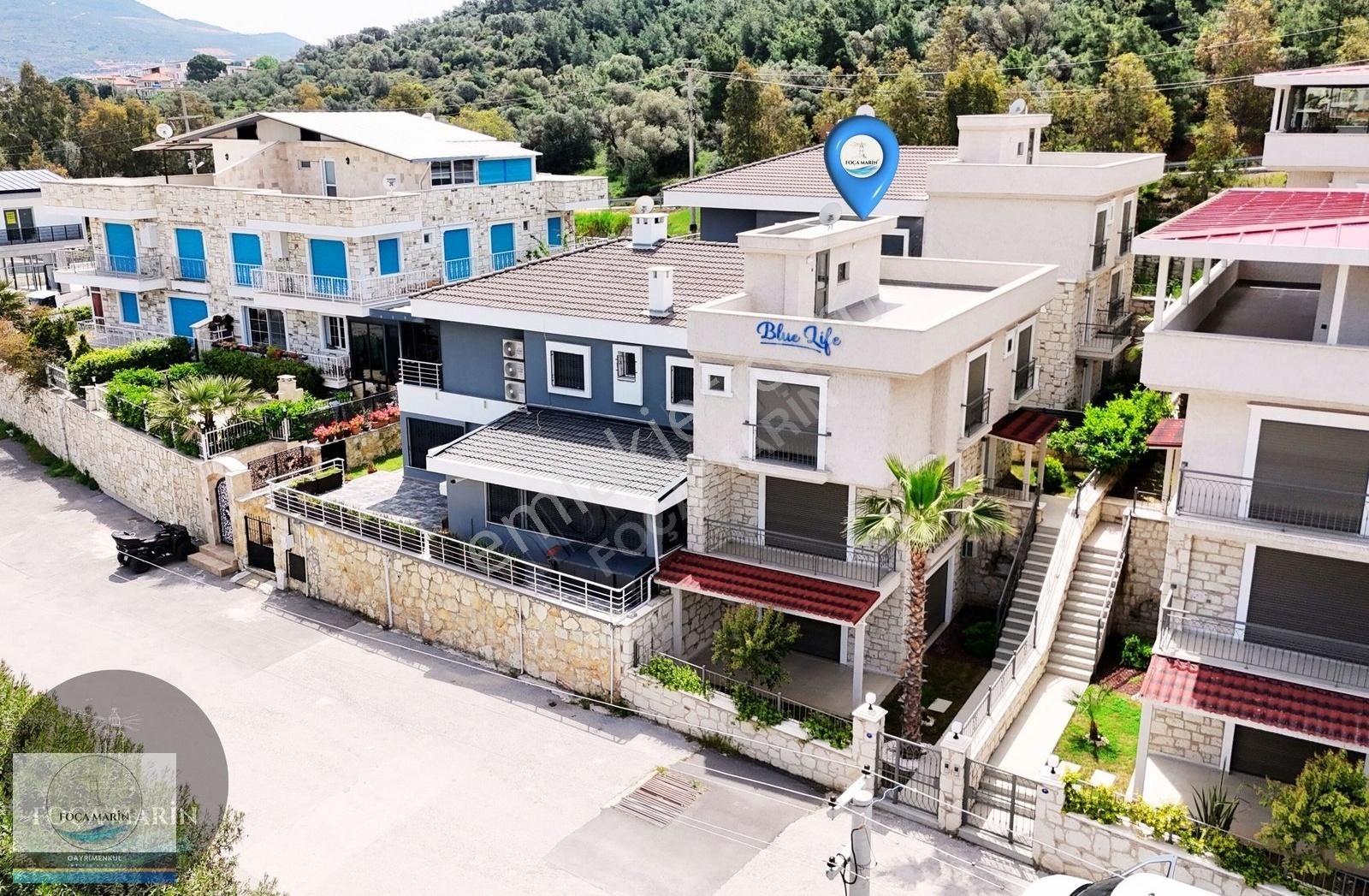 Yenifoça Burunucu'nda Denize 350m. Mesafede 3+2 Satılık Villa - Görsel 17