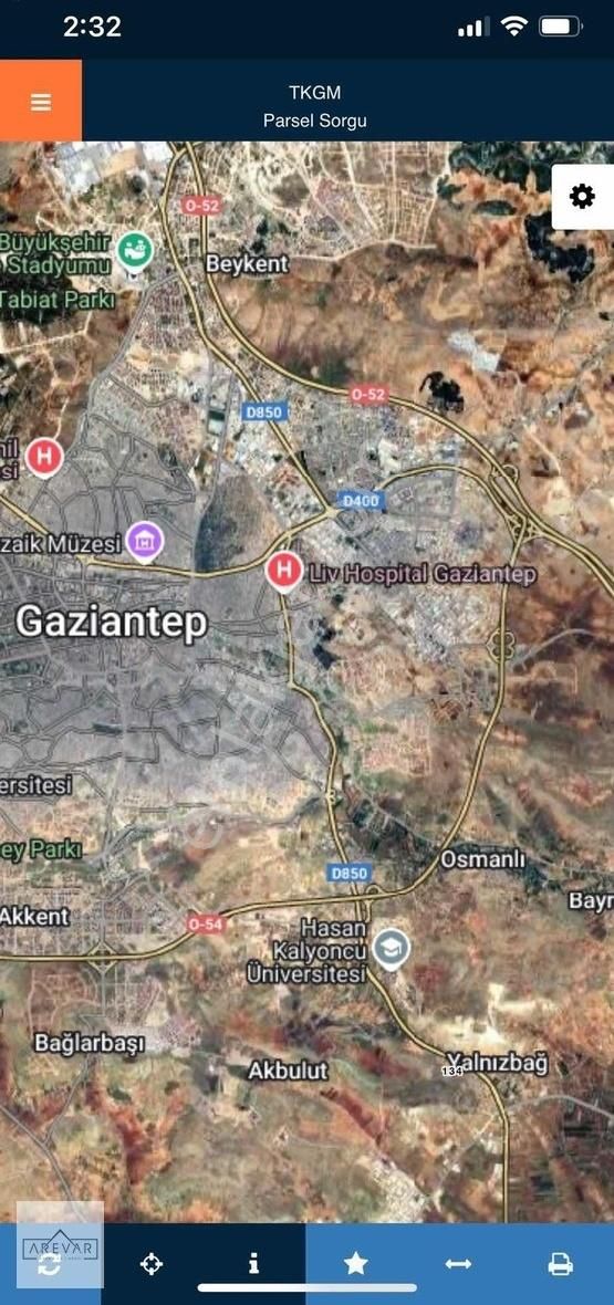 Hasan Kalyoncu Karşısı Asfalt Yanında Vağ Evleri Yani 1.250 M2