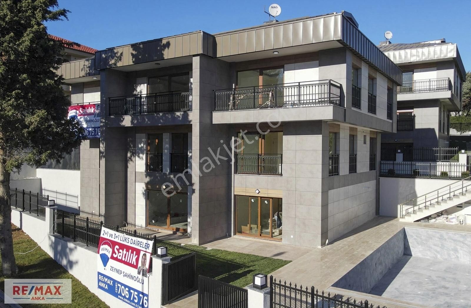 Remax Anka'dan Satılık Lüks Sıfır 3+1 Bahçe Dubleks Daire