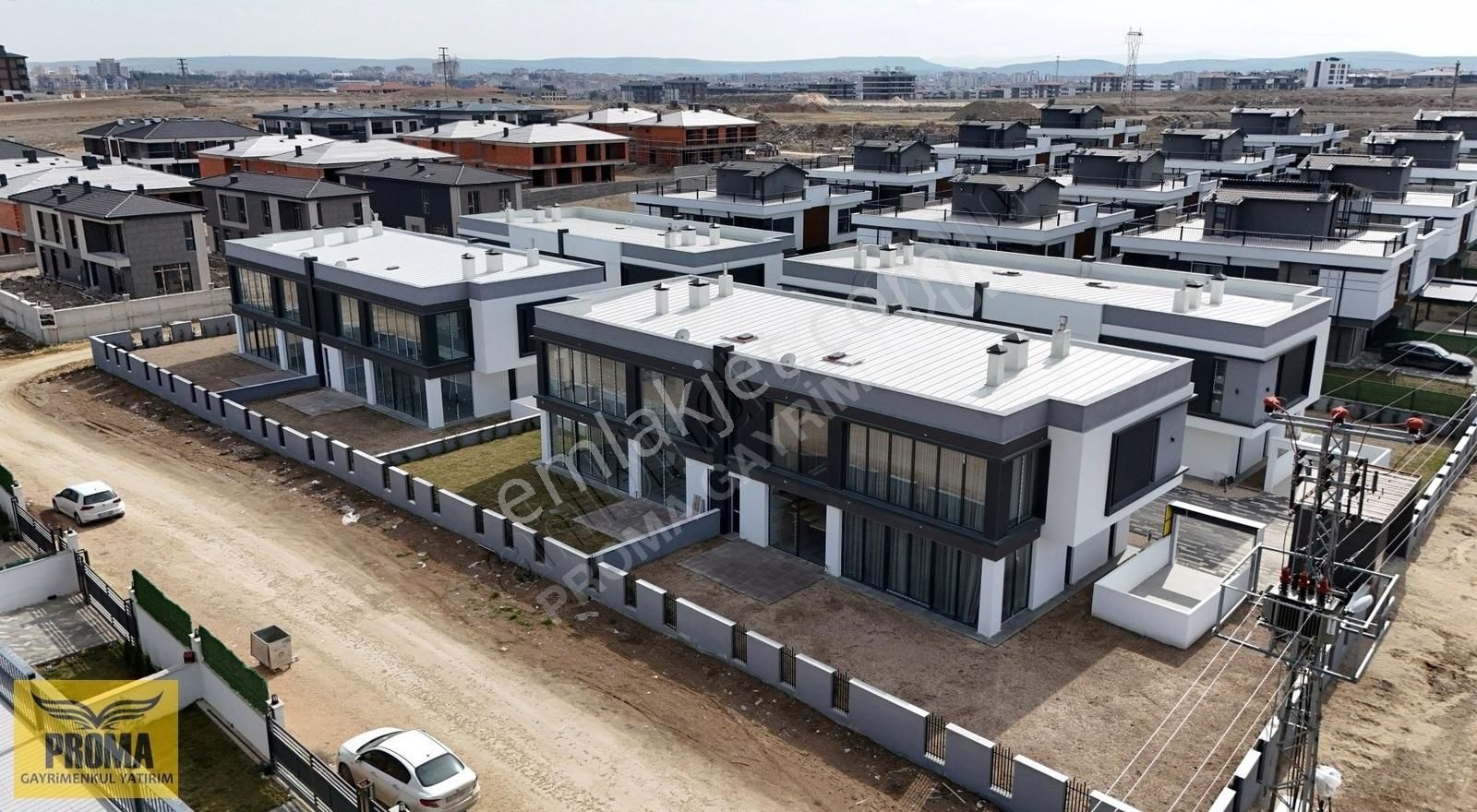 Proma'dan Aşağısöğütnün Enlüks Villası Kalamış Villalar Satışta