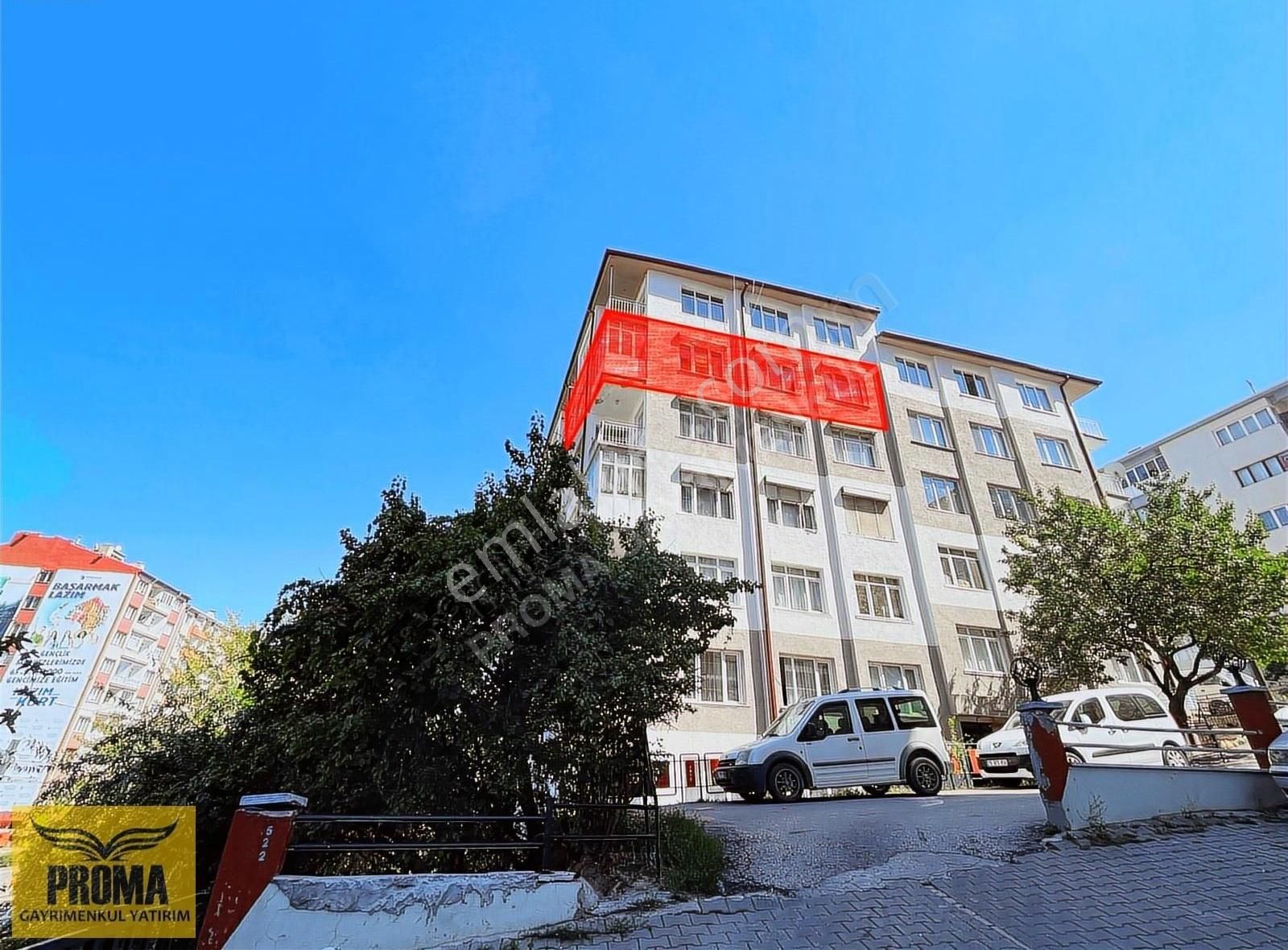 Proma'dan Adliye Yakını 2+1 100m2 Çift Balkonlu Fırsat Daire