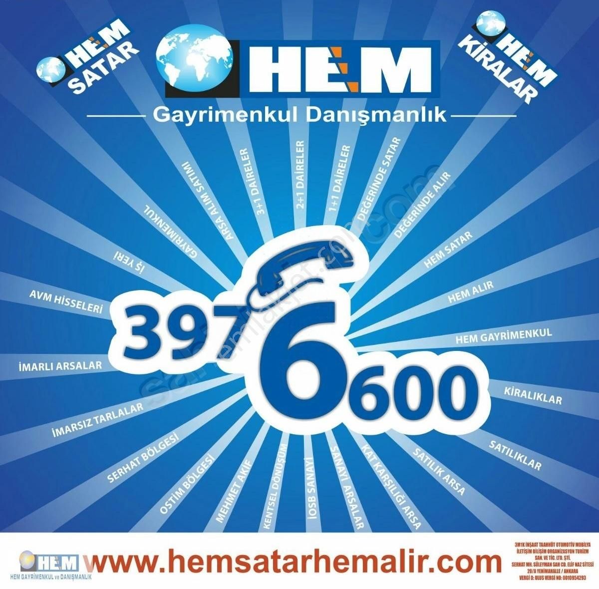 Ostim Merkez De Satılık Arsa Kupon