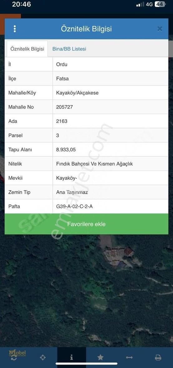 Fatsa - Ilıca Kayaköy Mah. Yol Üzeri 18 Dönüm Acil Satılık Arazi - Görsel 4