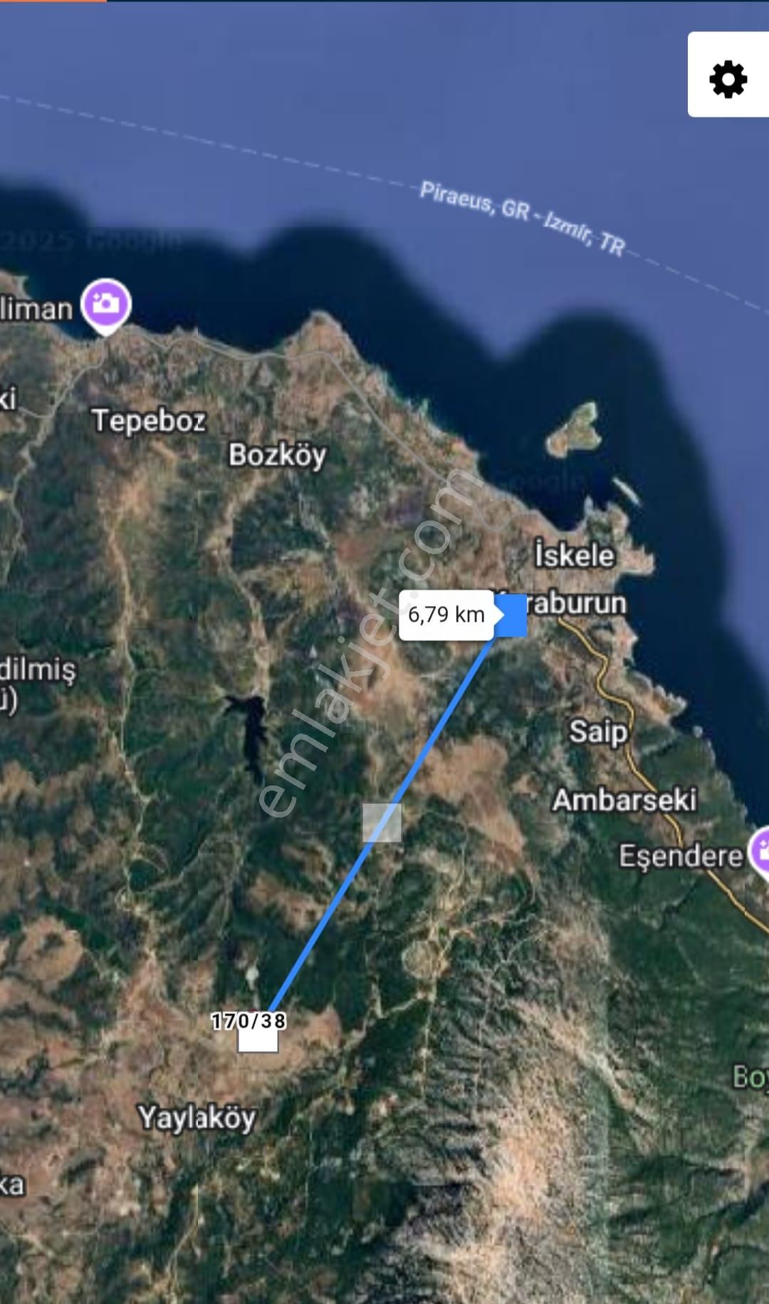 Karaburun Yaylaköyde Satılık Elektrik Ve Su Olan Fırsat Arazi - Görsel 15