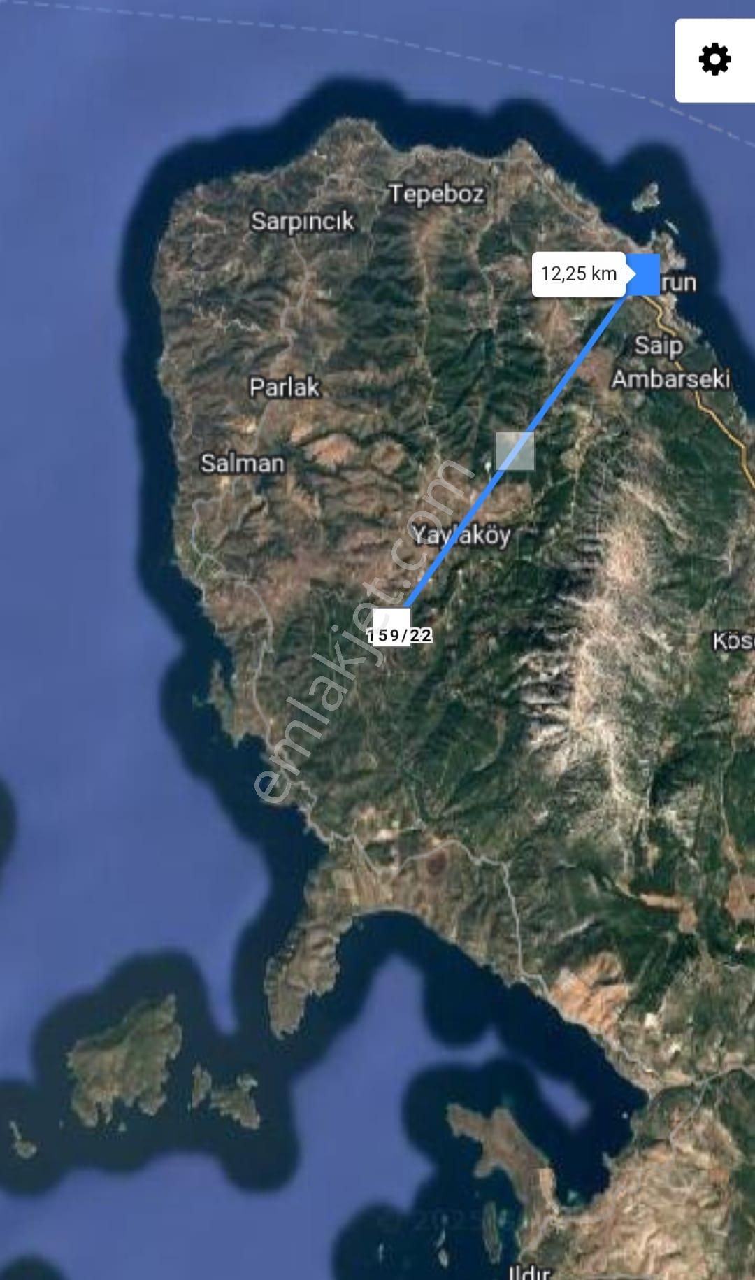 Karaburun Yaylaköyde Satılık Elektrik Ve Su Olan Fırsat Arazi - Görsel 16