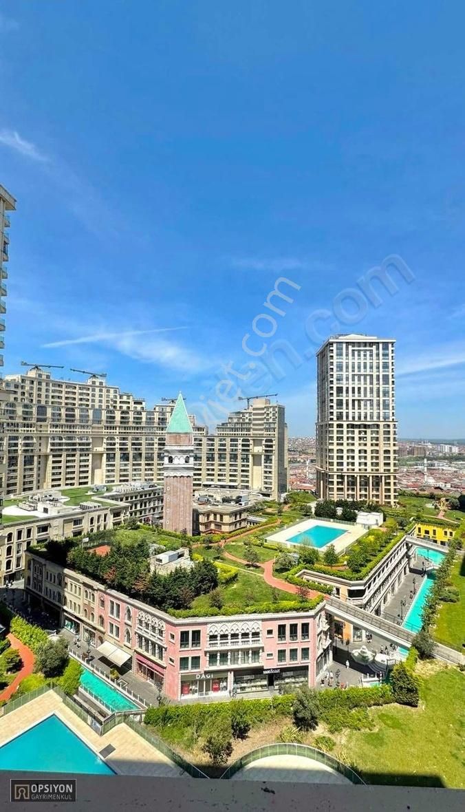 Venezia' Da 1+1 Eşyalı Şehir Manzara Yüksek Kat Kiralık Daire