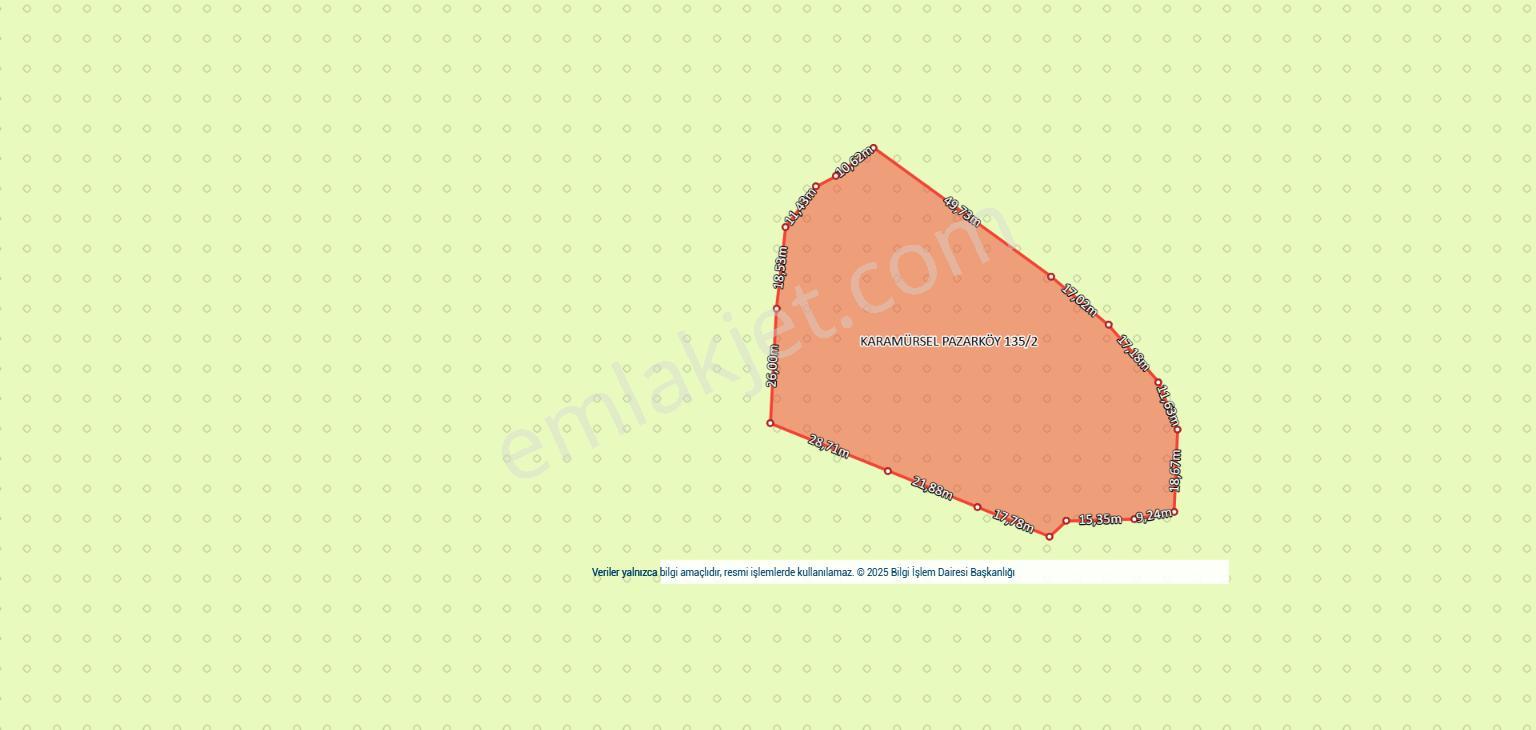 Kocaeli Karamürsel Pazarköy 5090 M2 Satılık Bahçe - Görsel 6