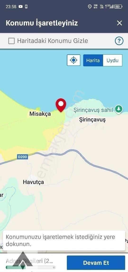 My Ekipden Bandırmada Satılık Yalı Arsası Denize Sifir İnce Kum Harika Kumsal Kaçırılmaz Fırsat....