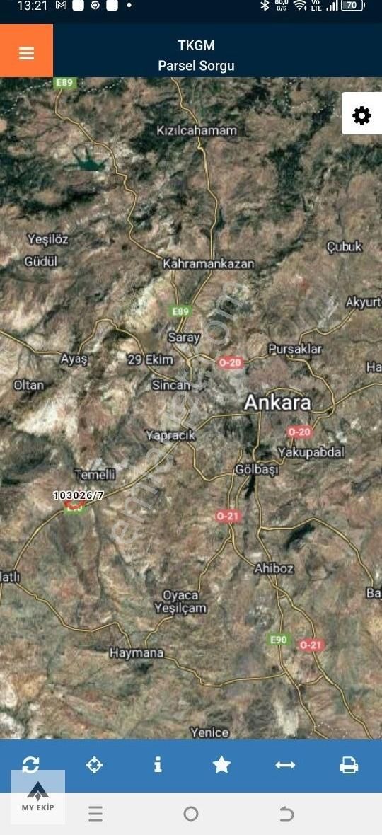 My Ekipden Başkentin Batıyakası Sincan Temelli De İmarlı Arsa - Görsel 28