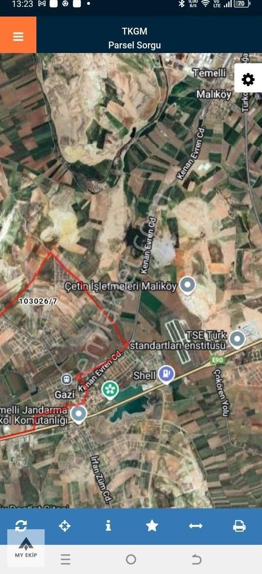 My Ekipden Başkentin Batıyakası Sincan Temelli De İmarlı Arsa - Görsel 20