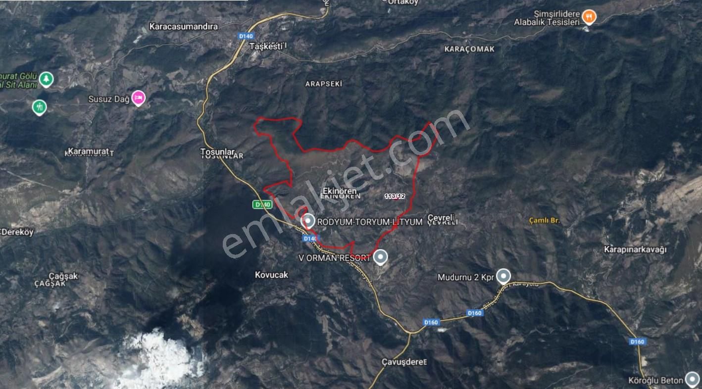 Ekinören Mah 8973m2 Yatırıma Uygun Kelepir Satılık Tarla