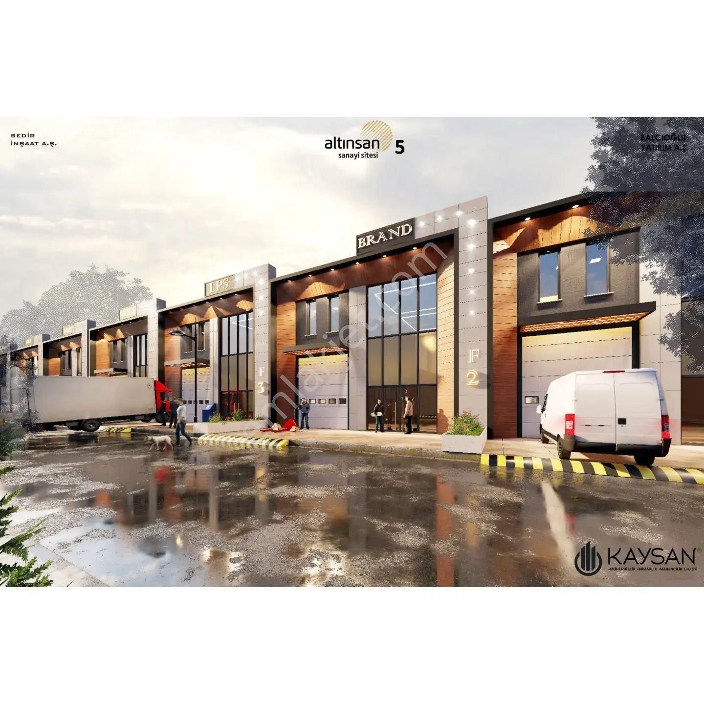 Emrah Çiftci'den Altınsan 5 Sanayi Sitesinde Satılık 500 M2'lik Fabrika Hissesi - Görsel 2