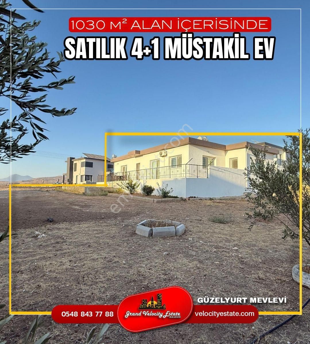 Güzelyurt Mevlevi - Masrafsız, Bakımlı, Geniş 4+1 Müstakil Ev