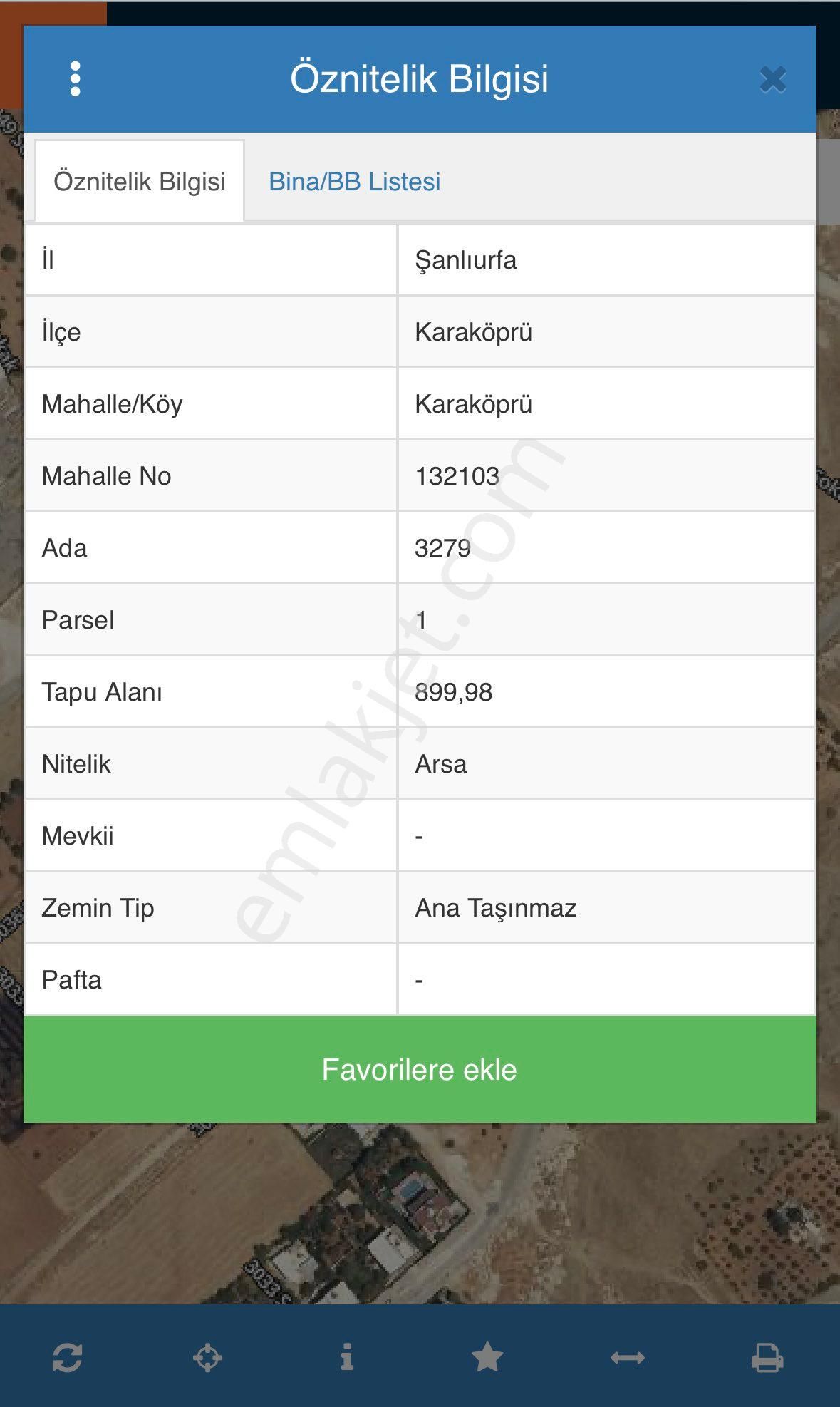 Realite Tapudan Satılık Villa Arzası