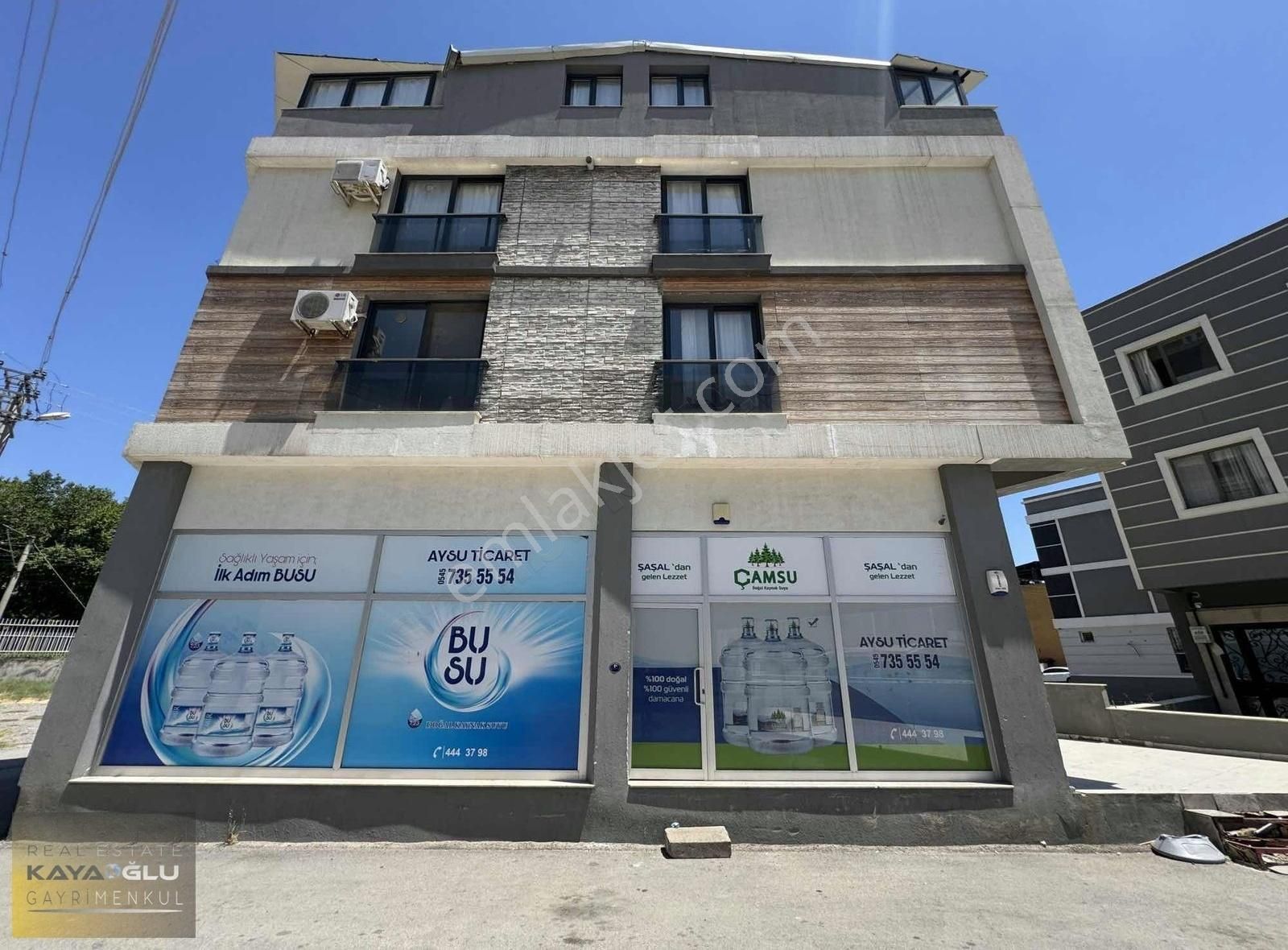 Kayaoğlundan Egekent İzban Yakını 50+50 M2 Wc Li Dükkan