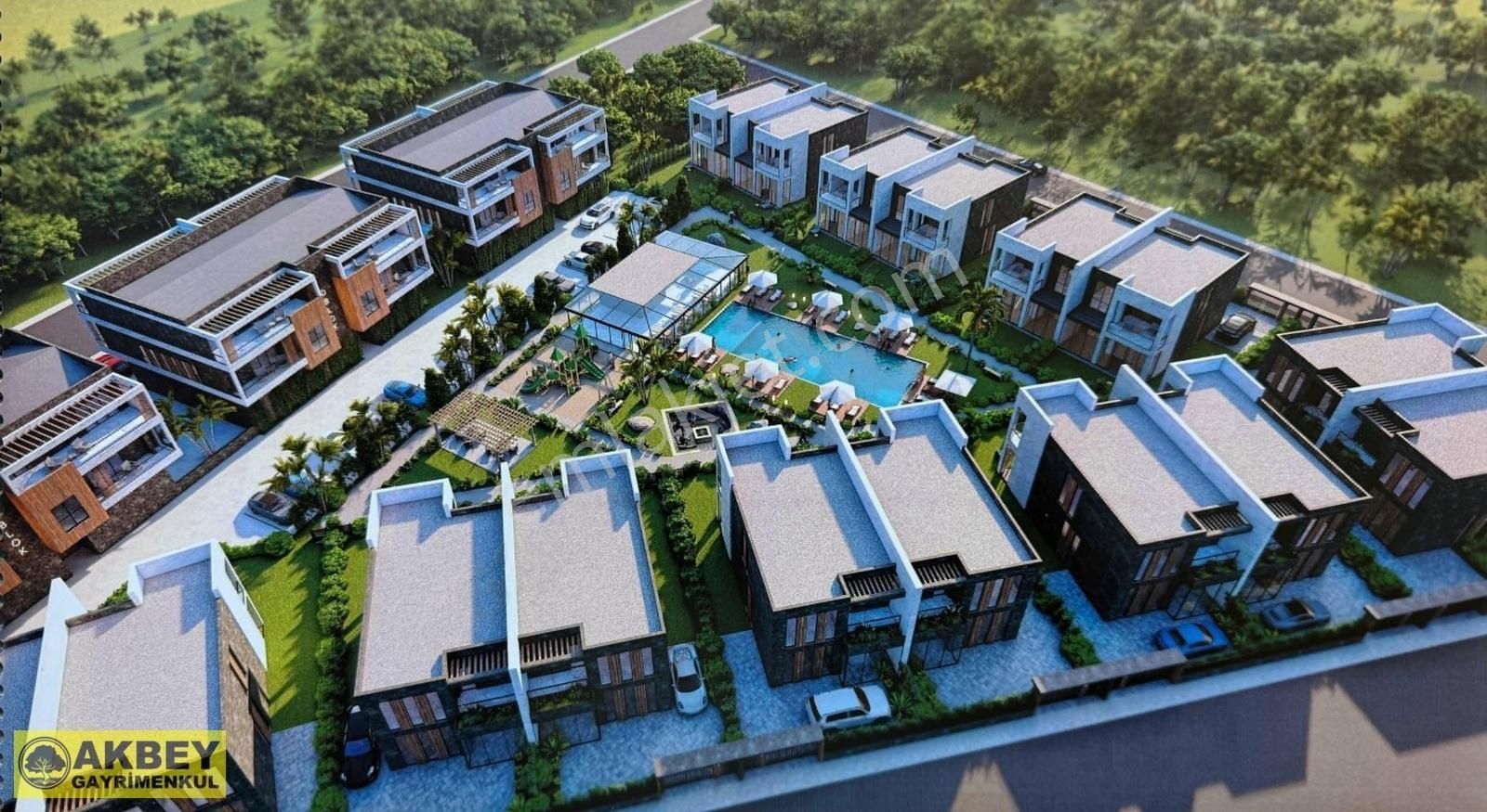 Akbey ' Den Nüans 16 Projesinde Site İçerisi Lüx Dubleks Daire