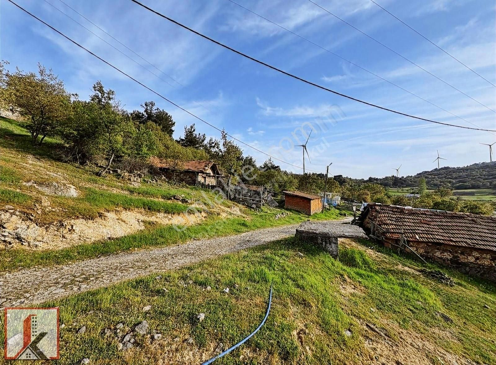 Koçerlerden Kocadağda Satılık 382m2 %40 Köy İmarlı Satılık Arsa