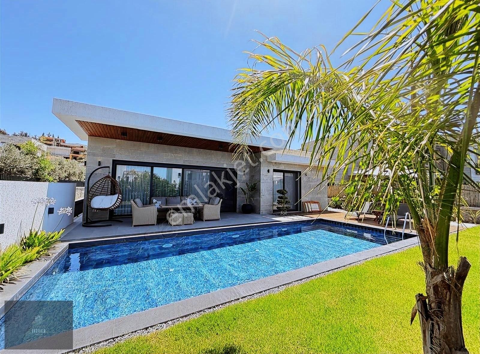 Yalıkavak Merkezde Sıfır Eşyalı Müstakil Havuzlu Kiralık Villa - Görsel 19