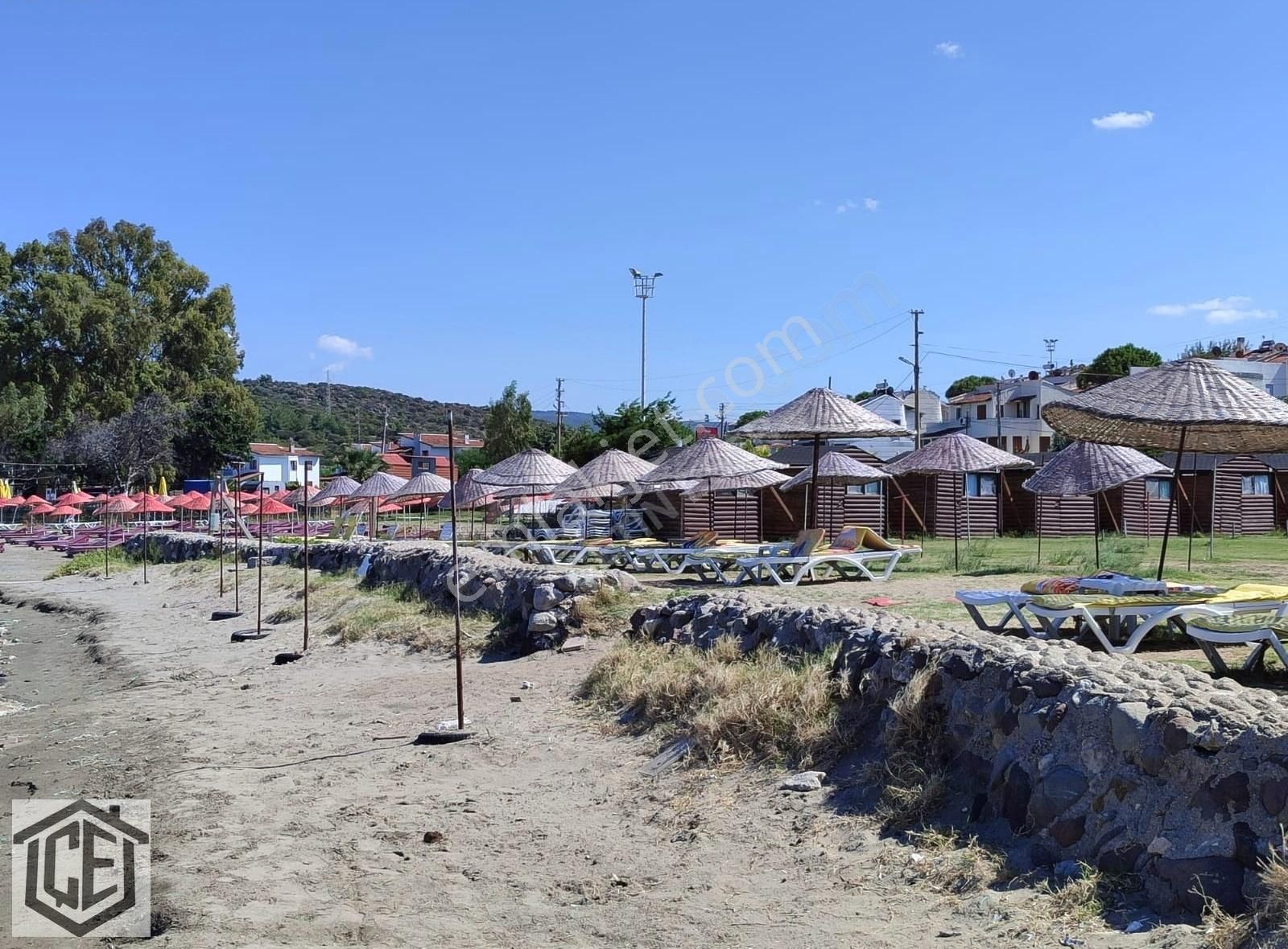 Çeşme Germiyan Burcu Sitesi'nde Büyük Bahçeli Dubleks Yazlık - Görsel 14