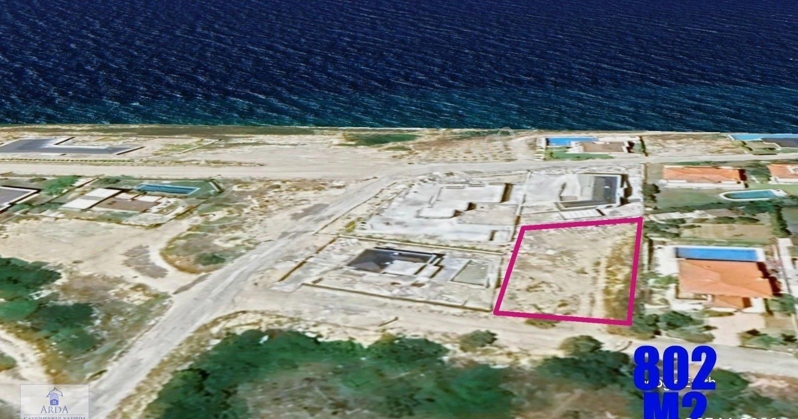 Çeşme Fenerburnu'nda 800 M2 12.5/25 Tek Villa İmarlı Satılık Arsa - Görsel 3