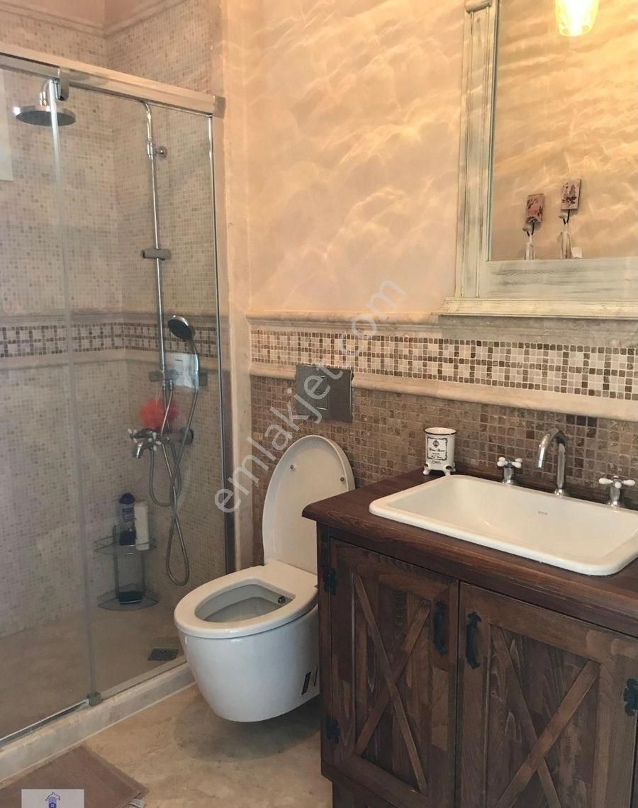 Alaçatı Hacımemişte Yüzme Havuzlu 3+1 Satılık Müstakil Lüks Taş Villa - Görsel 9