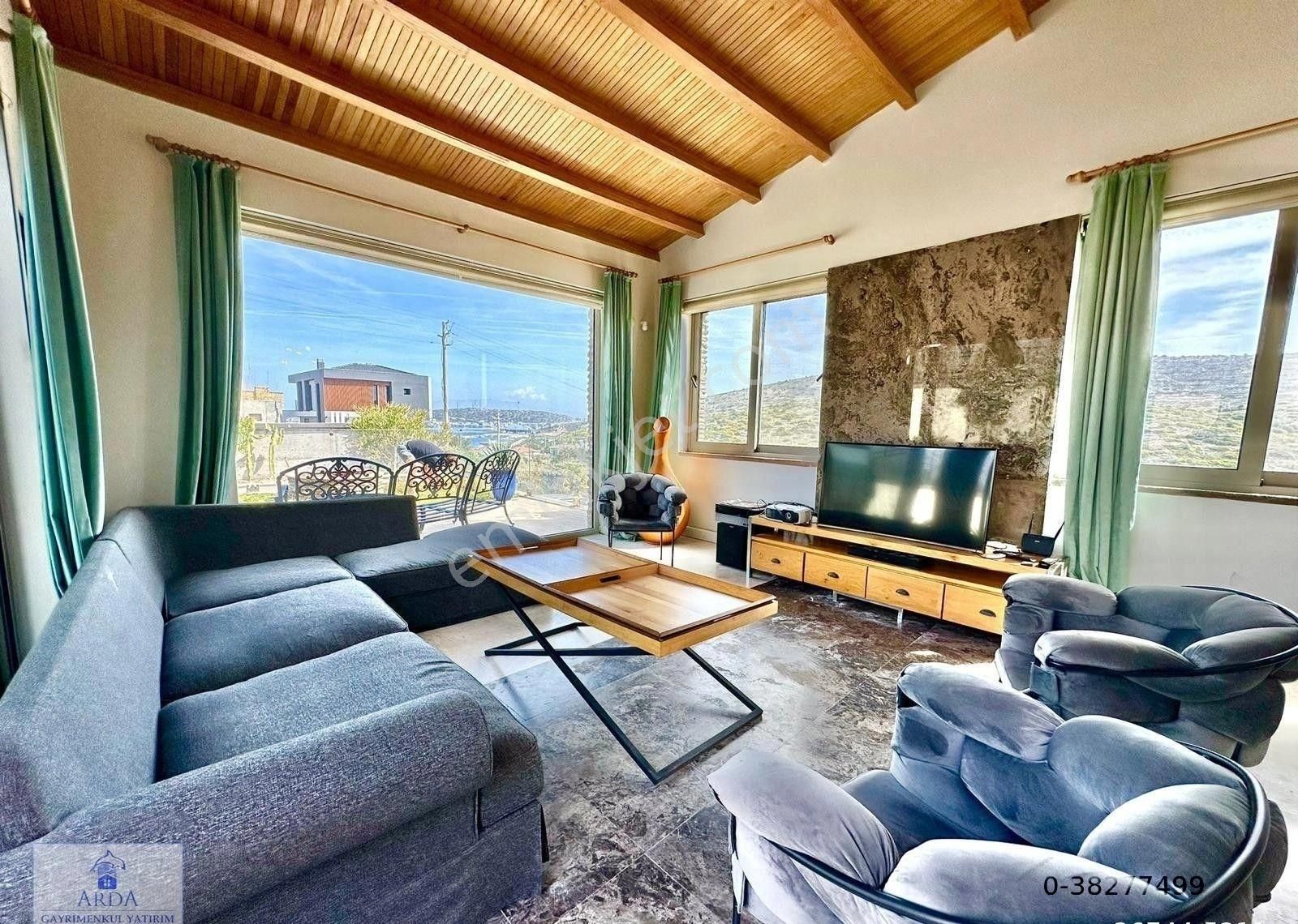 Çiftlikköy Fenerburnunda Deniz Manz 800 M2 Arsa İçinde 4+2 Satılık Exclusive Villa - Görsel 24