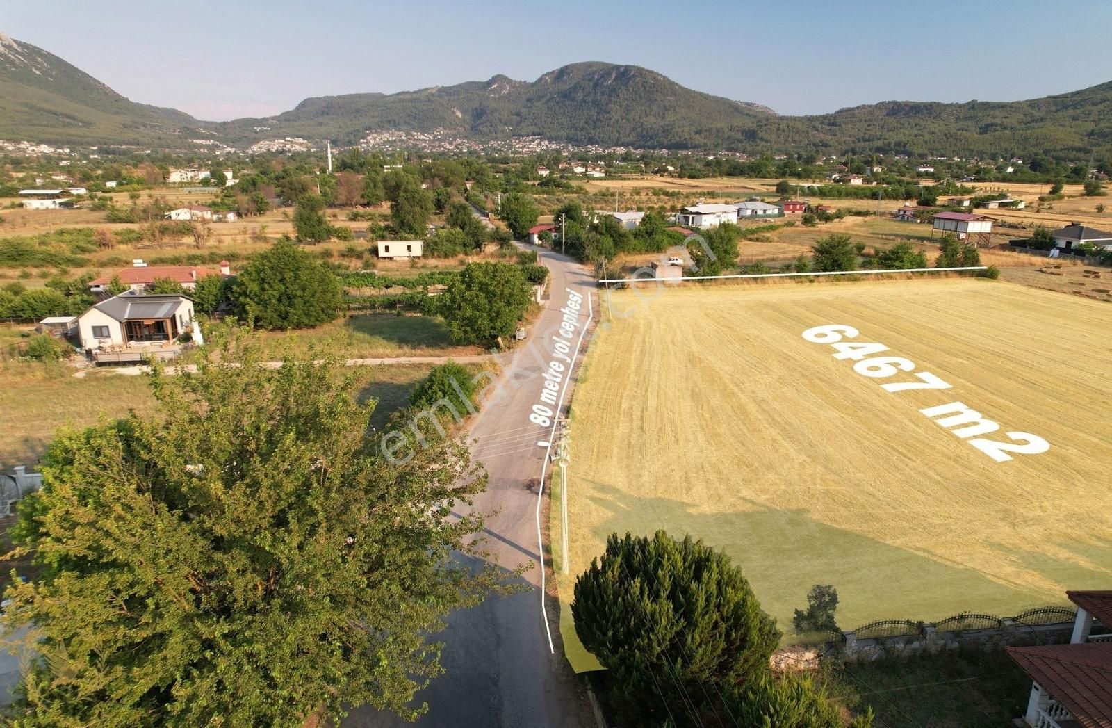 Üzümlü Ortakuyu Caddesi Üzerinde -4 Parça* 6467m2 Müstakil Arazi