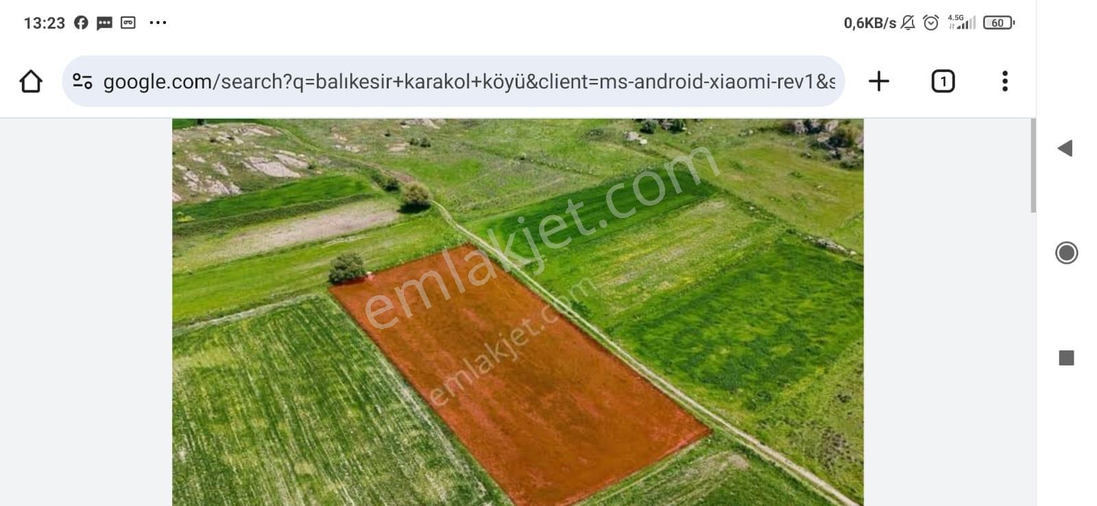 Koyuncu Group Tan Balıkesir Karesi Karakol Ciflik Mevkıde Satılık Tarla