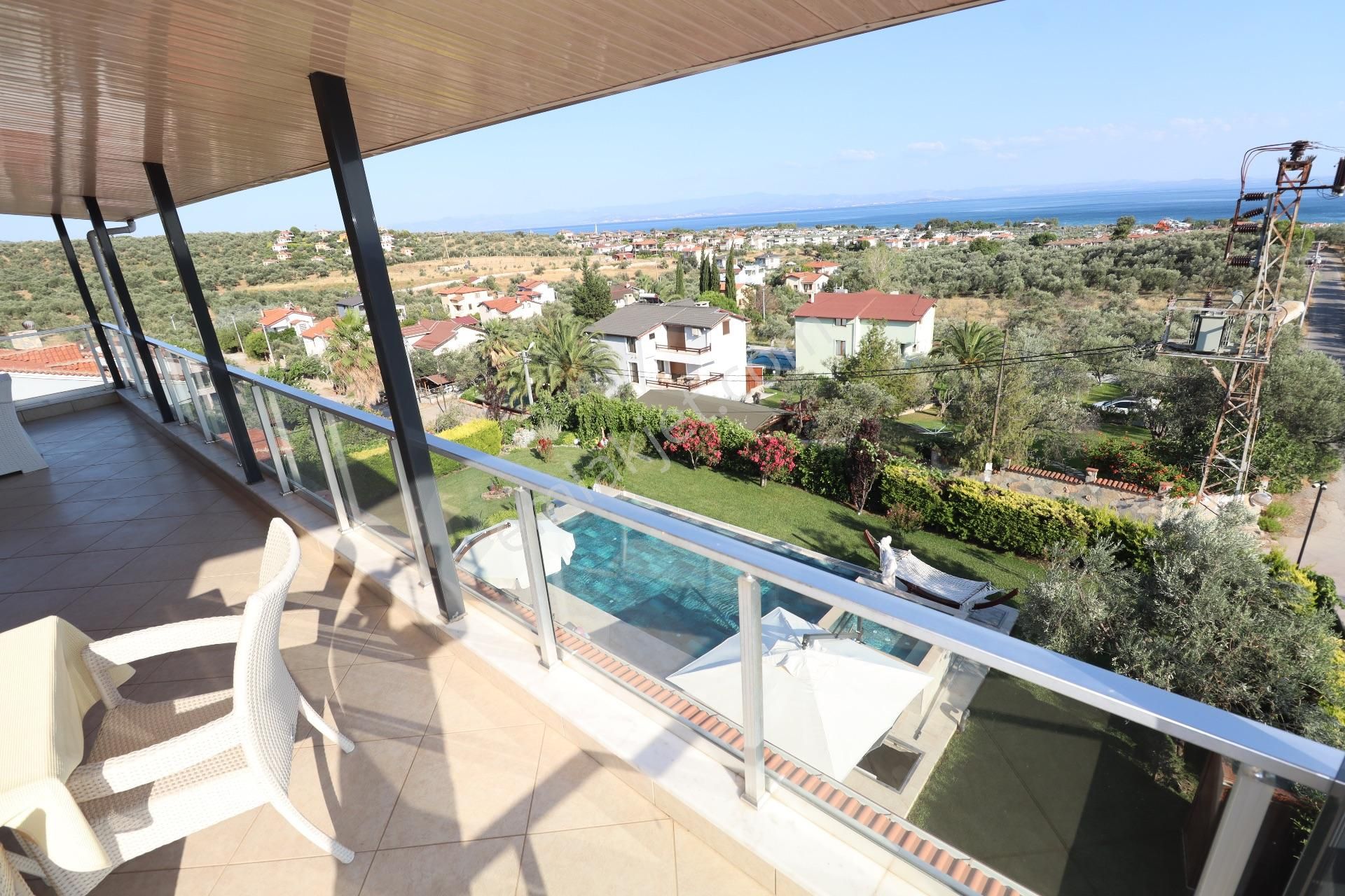 Altınoluk'ta 1300 M2 Arsa İçinde Satılık Havuzlu Malikane - Görsel 28