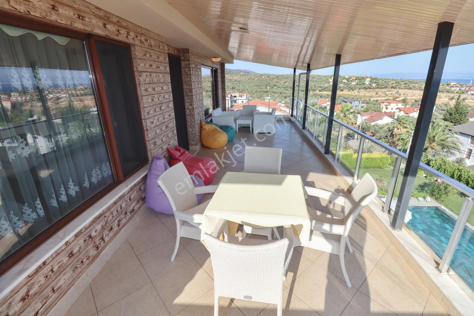 Altınoluk'ta 1300 M2 Arsa İçinde Satılık Havuzlu Malikane - Görsel 27