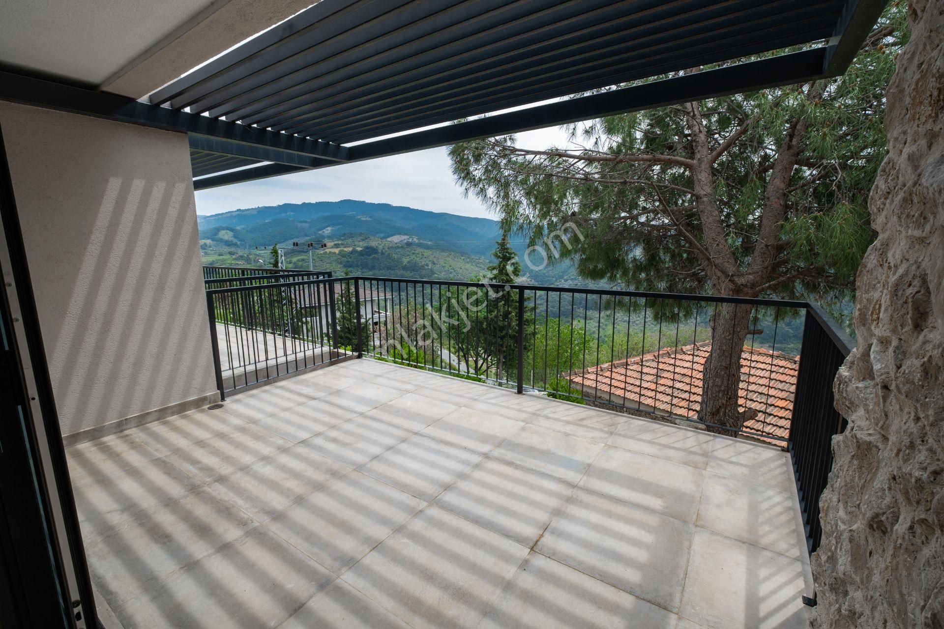 Seferihisar Gödence'de Satılık 2+1 Lüks 2025 Yapımı Taş Villa - Görsel 17