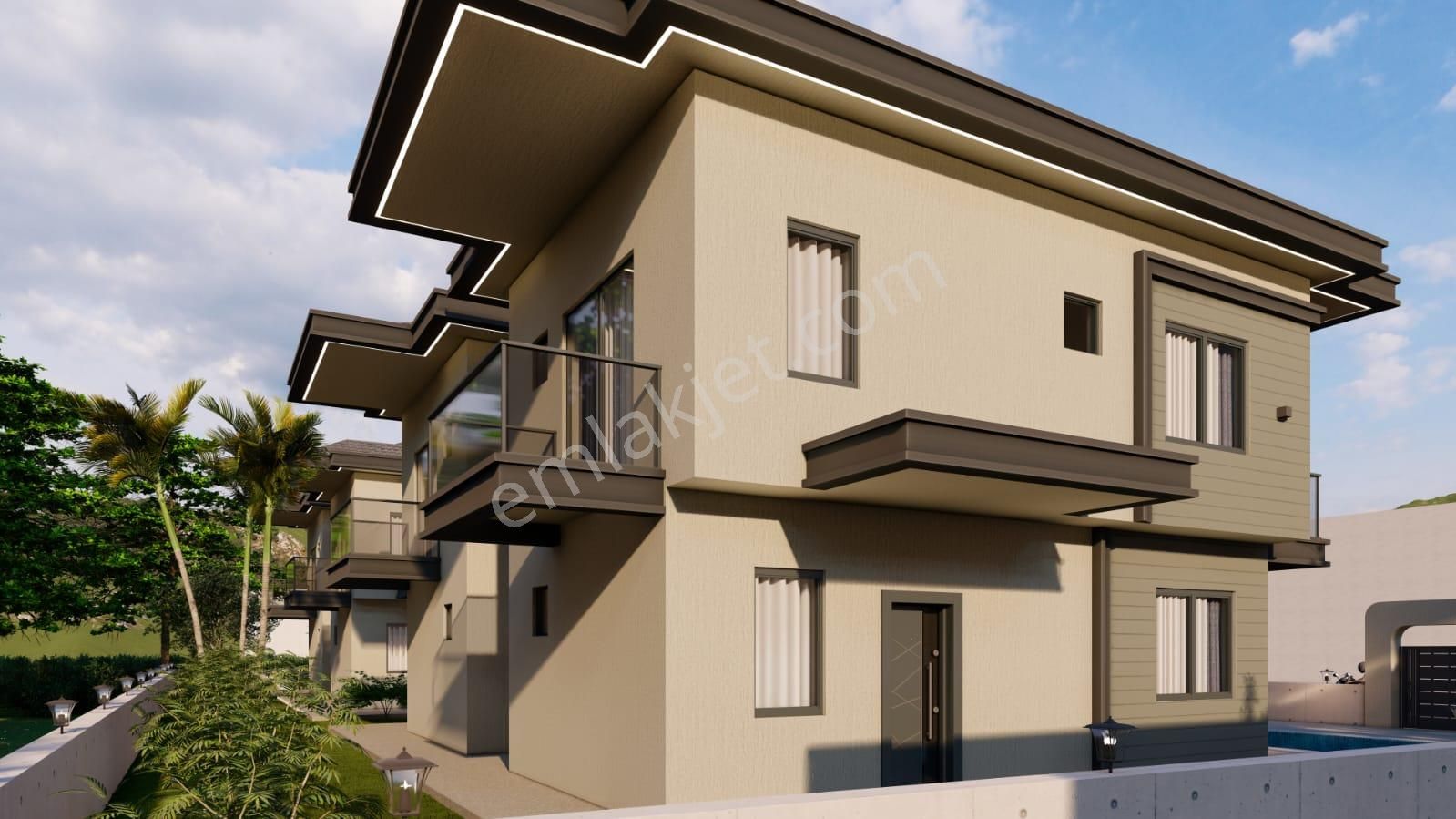 Goldhouse Dan Satılık Fethiye Yeşilüzümlüde Projeden Müstakil 3+1 Villa - Görsel 5