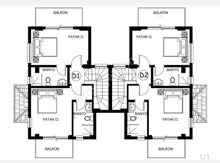 Goldhouse Dan Satılık Fethiye Yeşilüzümlüde Projeden Müstakil 3+1 Villa - Görsel 8