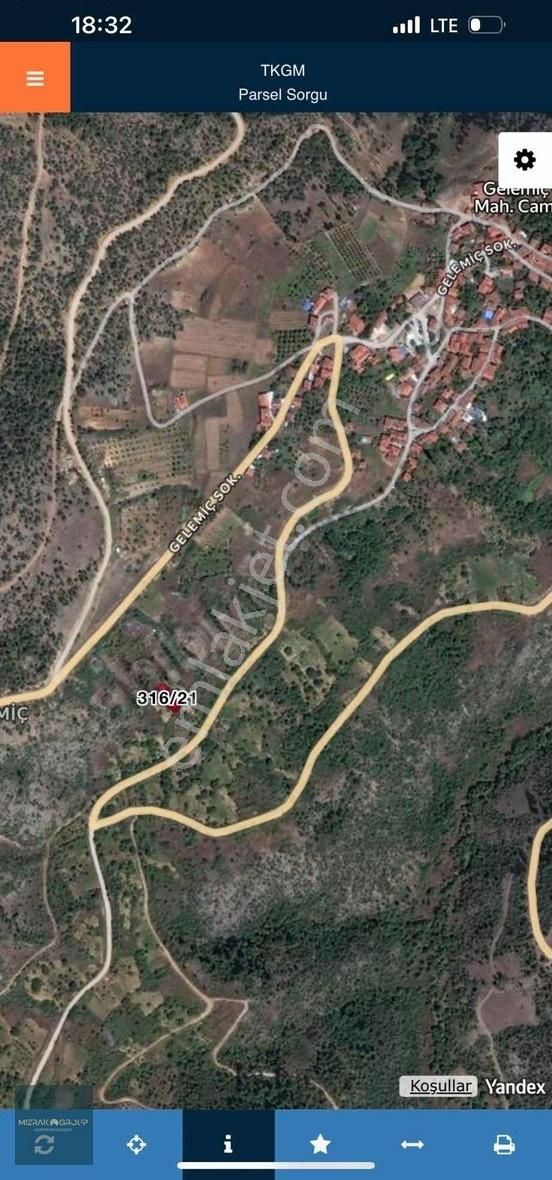 Köy Dibinde İmara Yakın Kullanımlık Yada Yatırımlık Fırsat Tarla