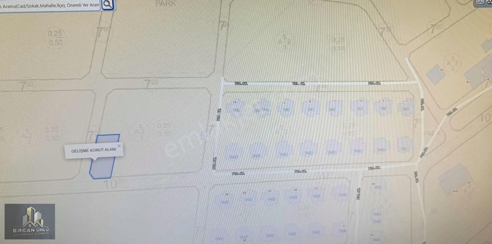 Büyük Tuzhisar'da Toki Yanında Uygun Fiyat 500m² Villa Parseli