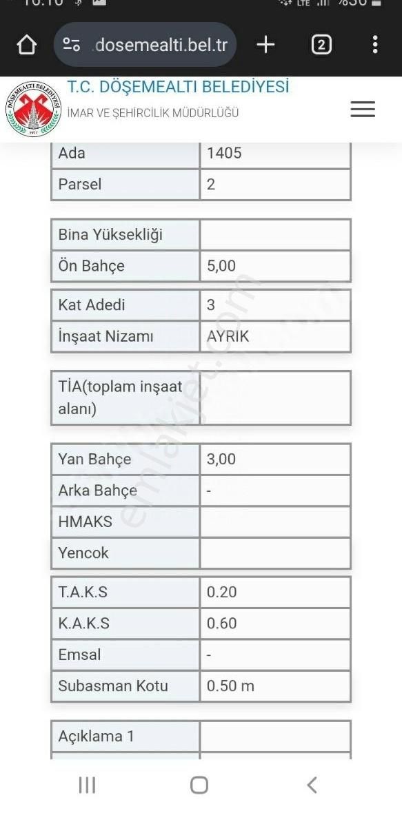 Yesılbayır Mah..1022m² Cadde Uzeri Dag Ve Orman Manzarali - Görsel 10