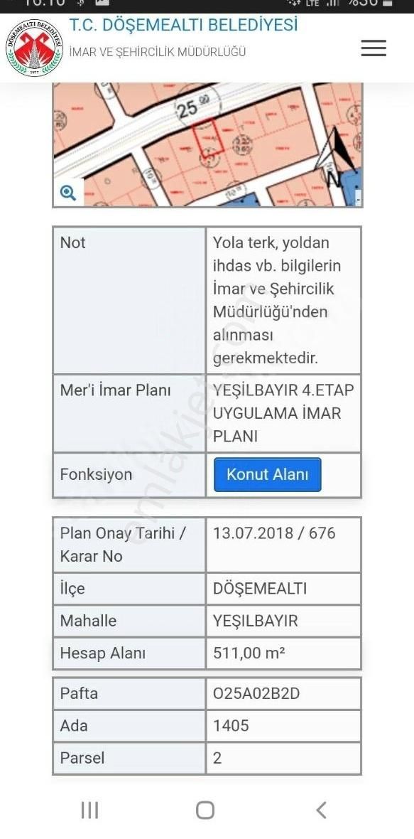 Yesılbayır Mah..1022m² Cadde Uzeri Dag Ve Orman Manzarali - Görsel 12