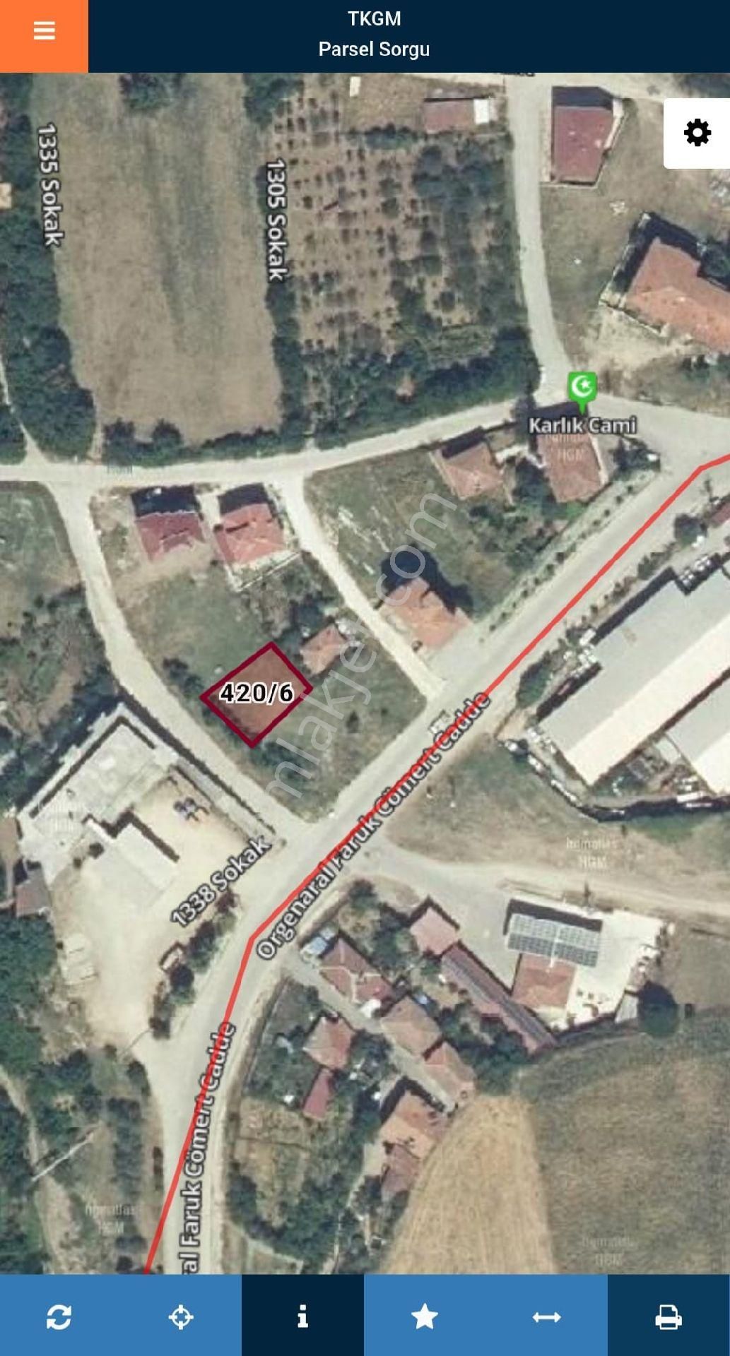Satılık İmarlı Yeni Çevre Yoluna Cephe Arsa