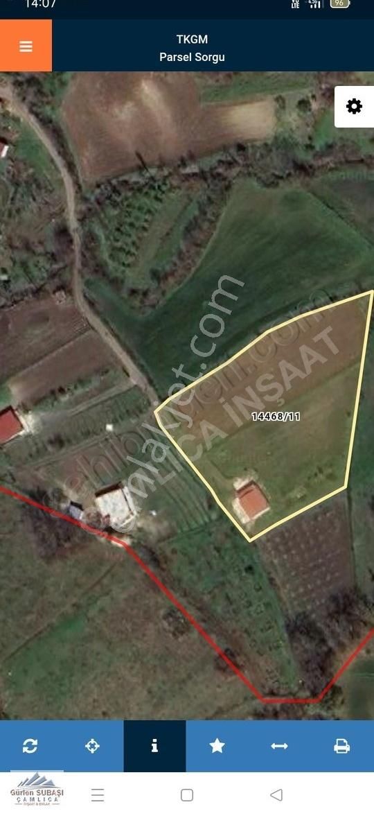 Çamlıcadan Meyvalı Satılık Yol Problemi Olmayan Deniz Manzaralı - Görsel 33