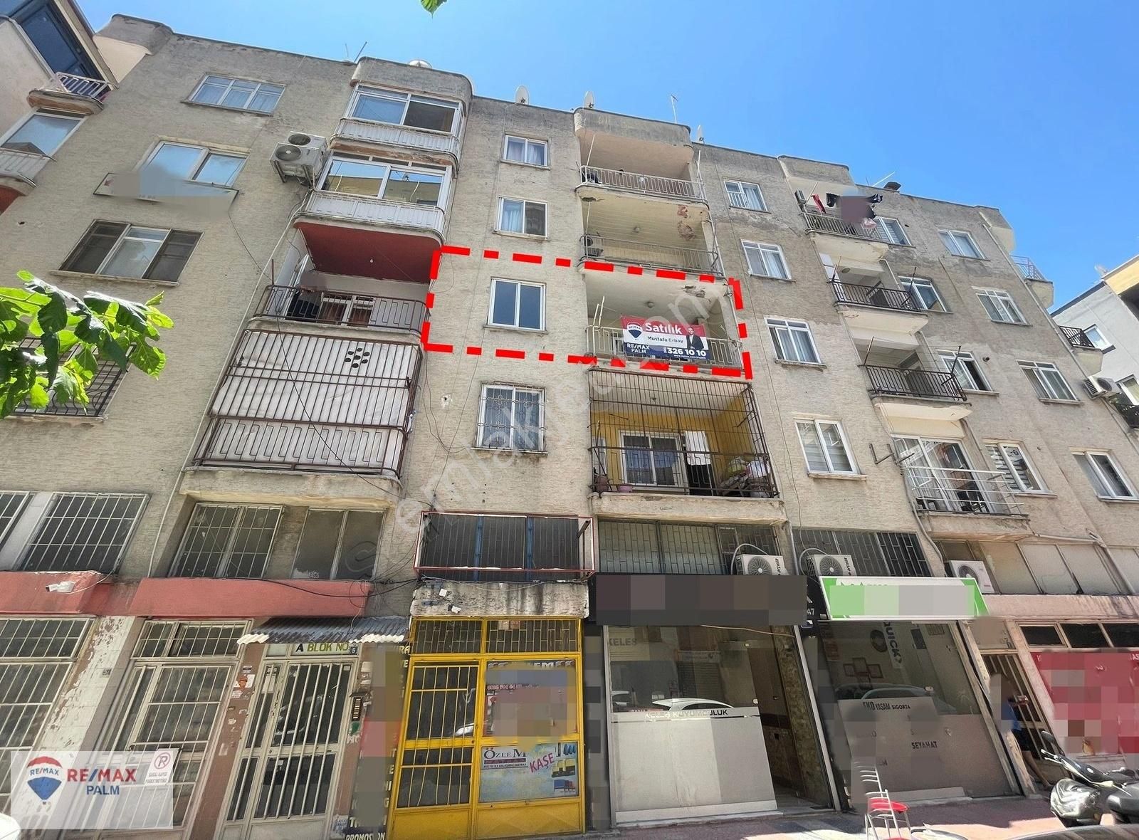 Remax Palm'den Akdeniz İstasyon Civarı Satılık 3+1 Daire