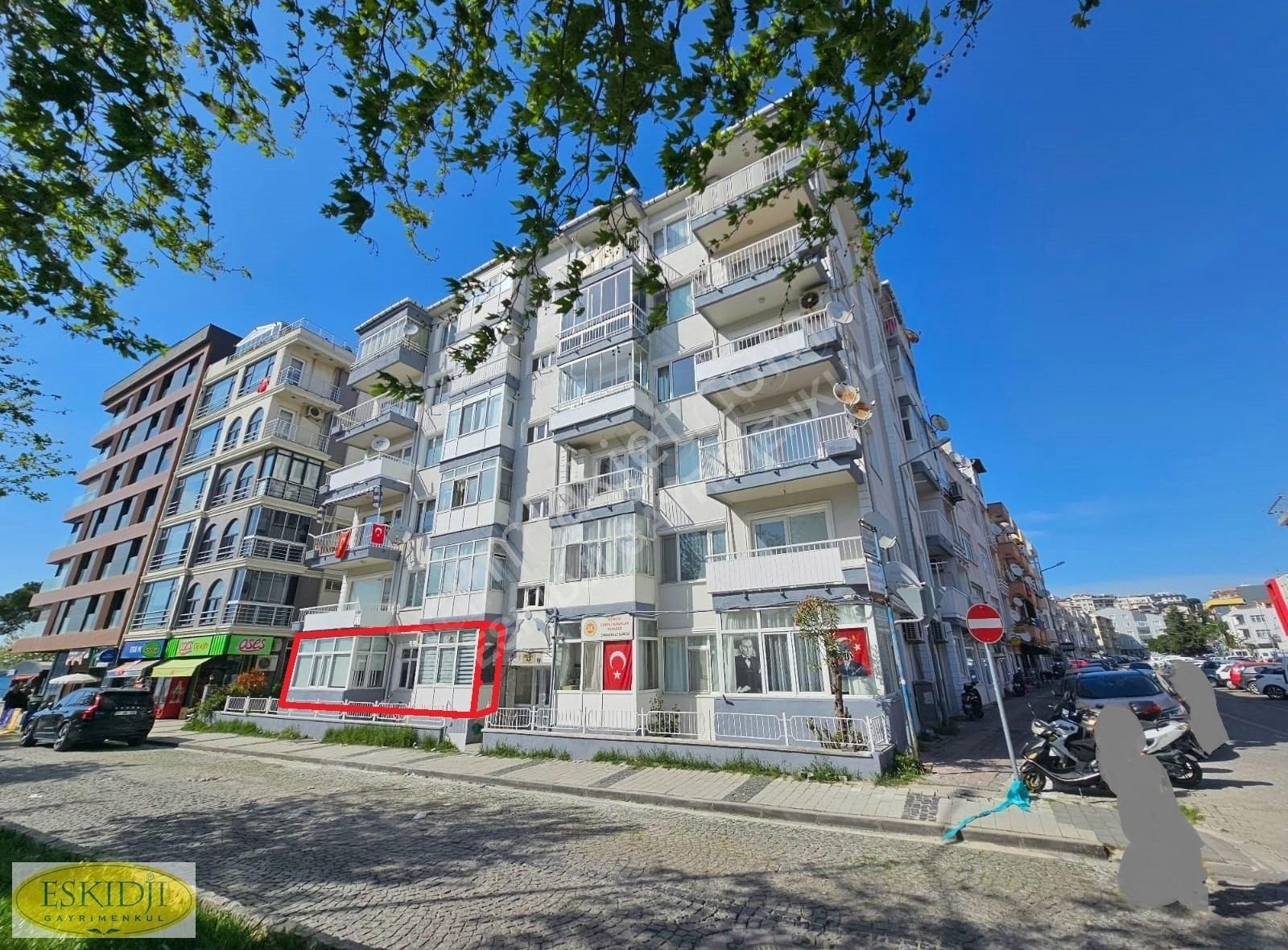 Çanakkale Merkez Cevatpaşa Mah. Kordon Mevkii Kiralık 3+1 Daire.