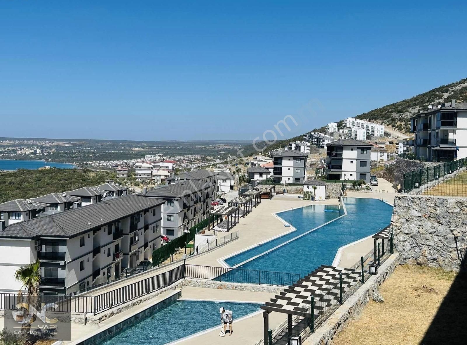 Havuzlu Özel Sitede Deniz Manzaralı Eşyalı 2+1 Daire - Görsel 22