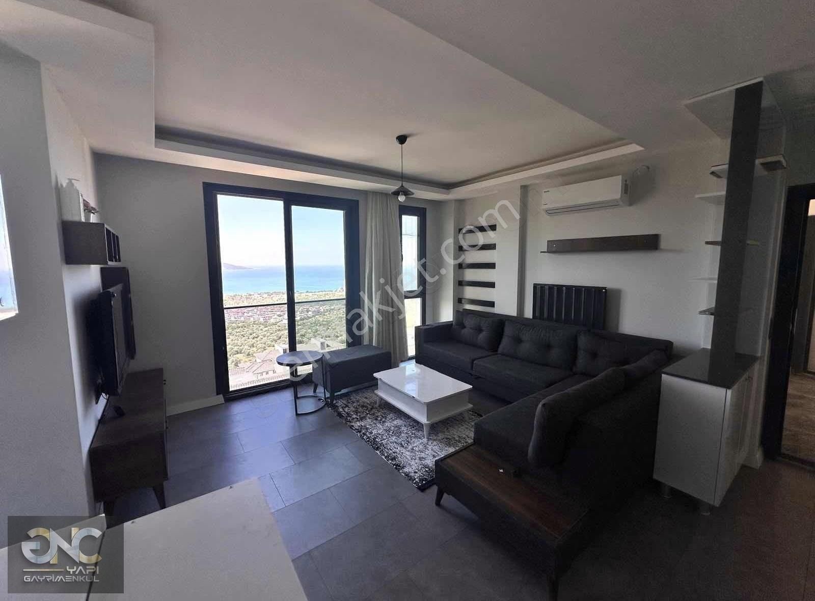 Havuzlu Özel Sitede Deniz Manzaralı Eşyalı 2+1 Daire - Görsel 24