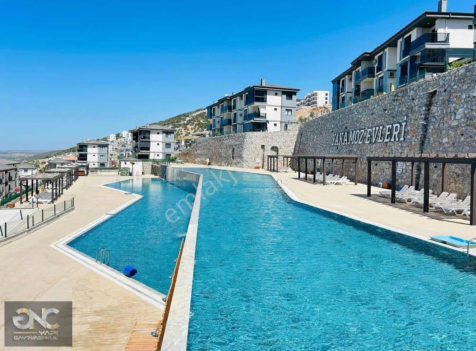 Havuzlu Özel Sitede Deniz Manzaralı Eşyalı 2+1 Daire - Görsel 21